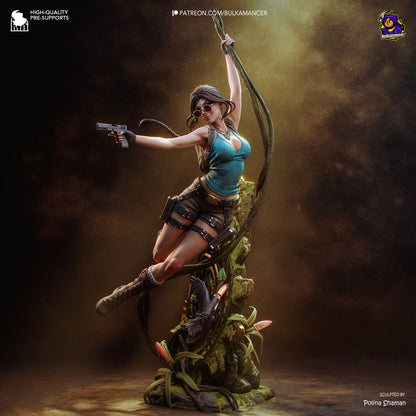 Cazador de artefactos | Figura de resina Garage Kit | Bulkamancer Sculpts