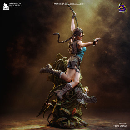 Cazador de artefactos | Figura de resina Garage Kit | Bulkamancer Sculpts