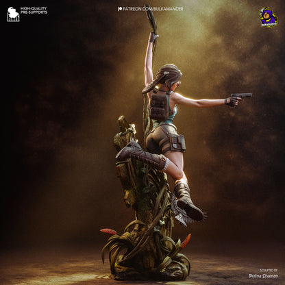 Cazador de artefactos | Figura de resina Garage Kit | Bulkamancer Sculpts