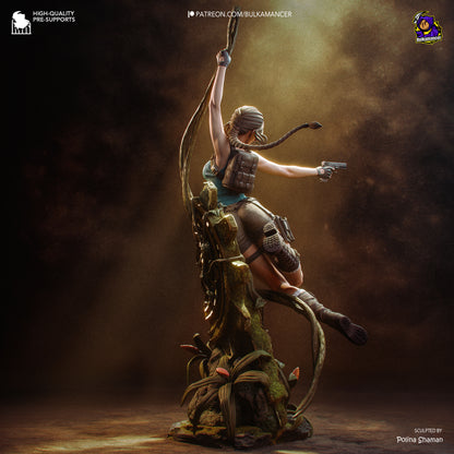 Cazador de artefactos | Figura de resina Garage Kit | Bulkamancer Sculpts