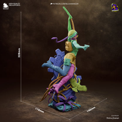 Cazador de artefactos | Figura de resina Garage Kit | Bulkamancer Sculpts