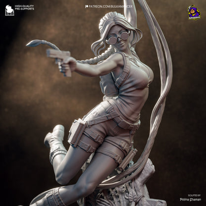 Cazador de artefactos | Figura de resina Garage Kit | Bulkamancer Sculpts