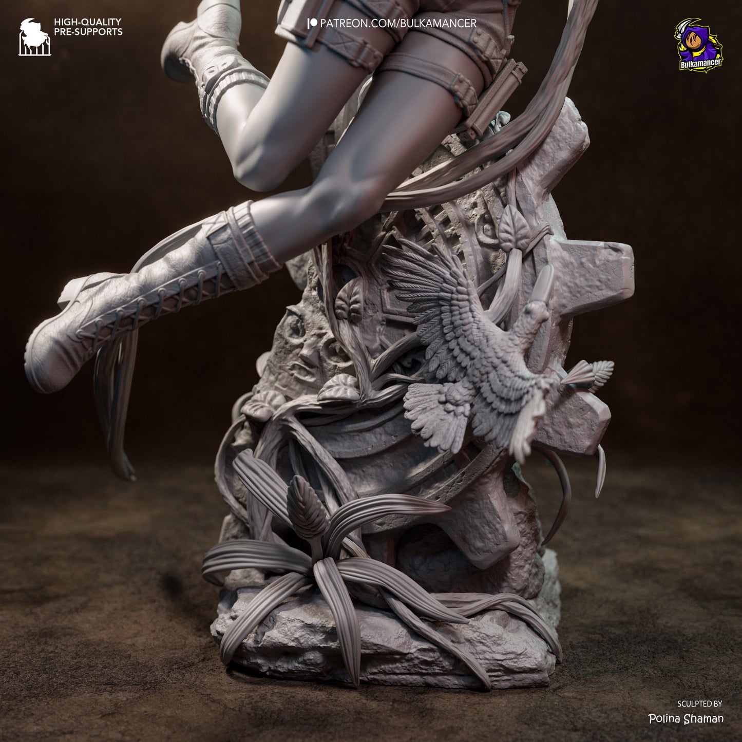 Cazador de artefactos | Figura de resina Garage Kit | Bulkamancer Sculpts