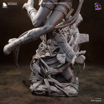 Cazador de artefactos | Figura de resina Garage Kit | Bulkamancer Sculpts
