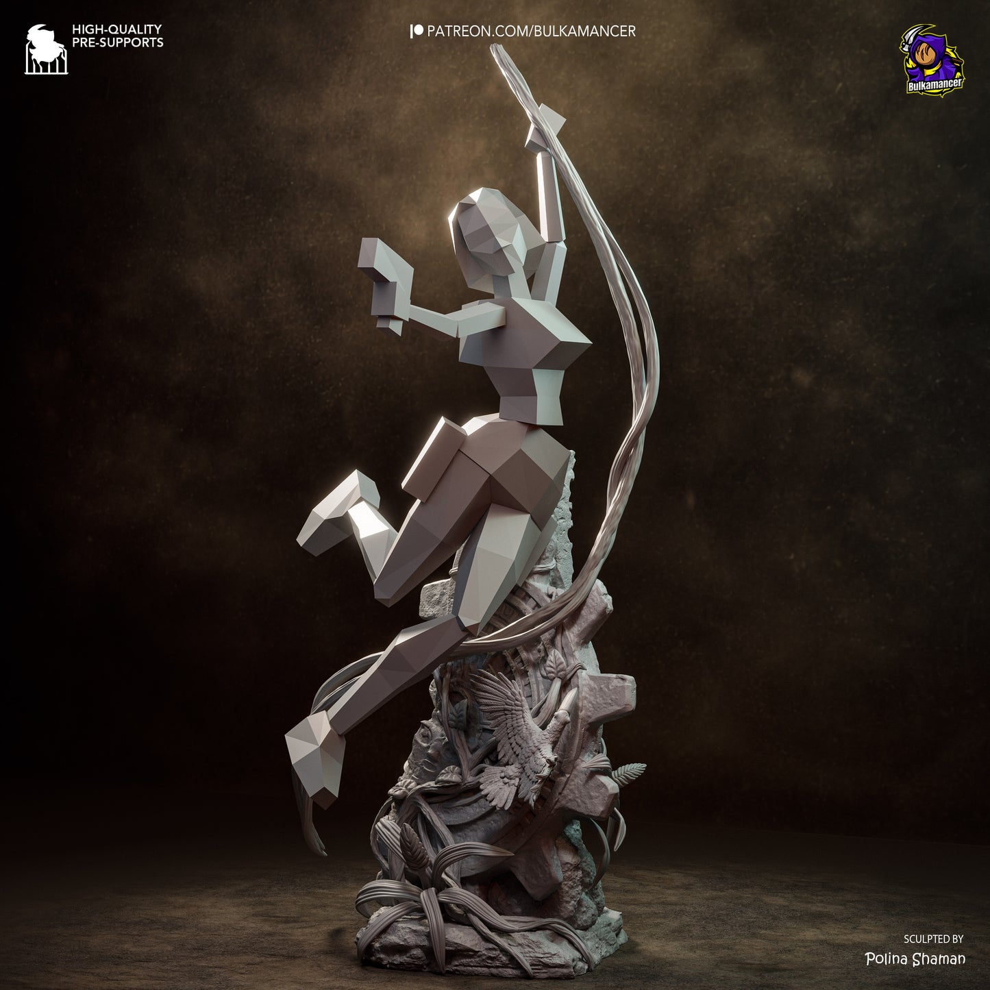 Cazador de artefactos | Figura de resina Garage Kit | Bulkamancer Sculpts