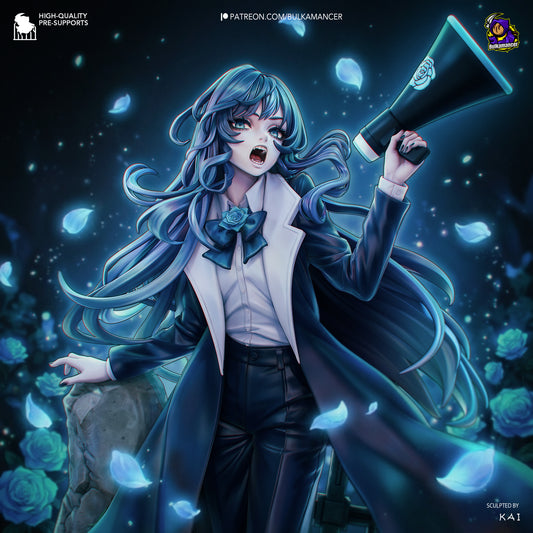 Avocado-chan | Resin Garage Kit Figure Game Fan Art | Bulkamancer Sculpts