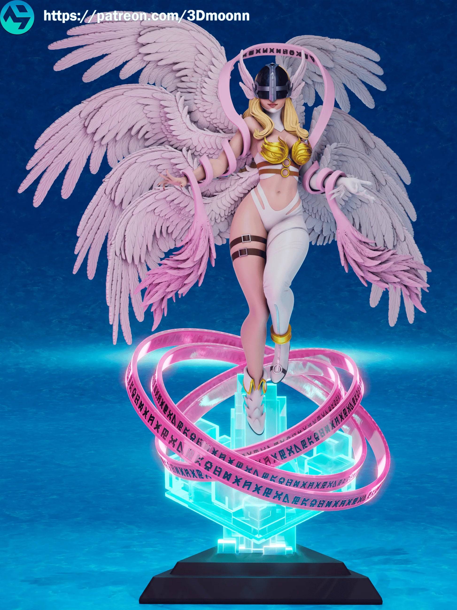 1:12 Digital Angel | Anime Resin Garage Kit | 3Dmoonn
