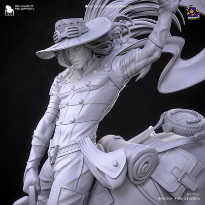 Ingeniero de escuadrón aerotransportado | Figura de kit de resina para garaje | Bulkamancer Sculpts