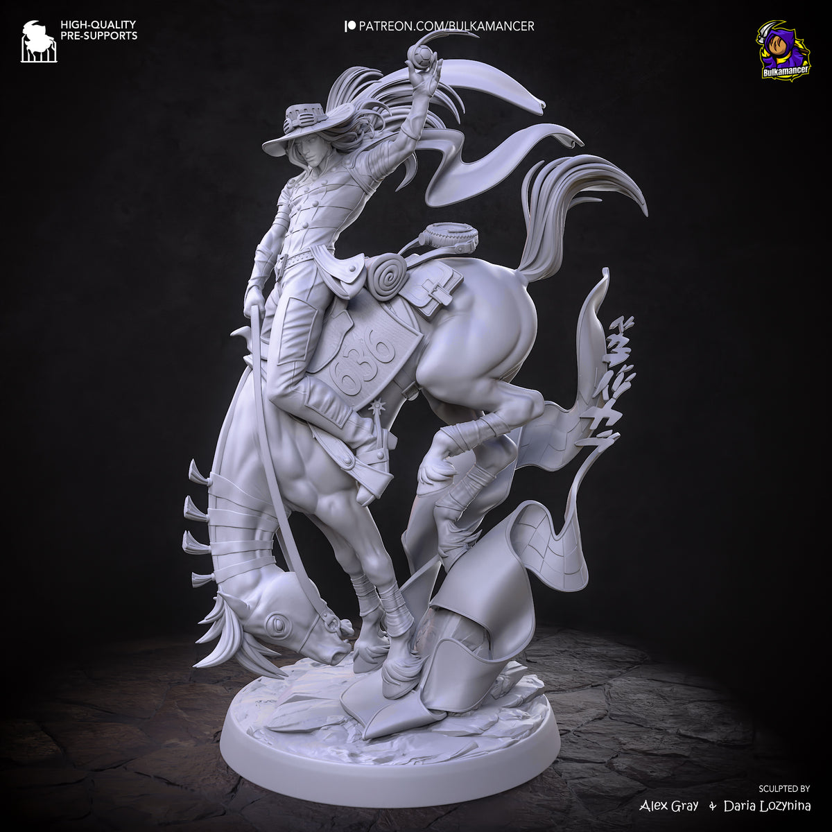 Ingeniero de escuadrón aerotransportado | Figura de kit de resina para garaje | Bulkamancer Sculpts