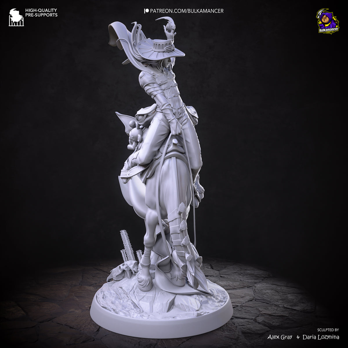 Ingeniero de escuadrón aerotransportado | Figura de kit de resina para garaje | Bulkamancer Sculpts