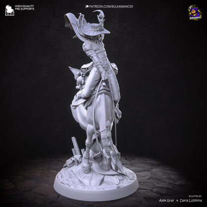 Ingeniero de escuadrón aerotransportado | Figura de kit de resina para garaje | Bulkamancer Sculpts