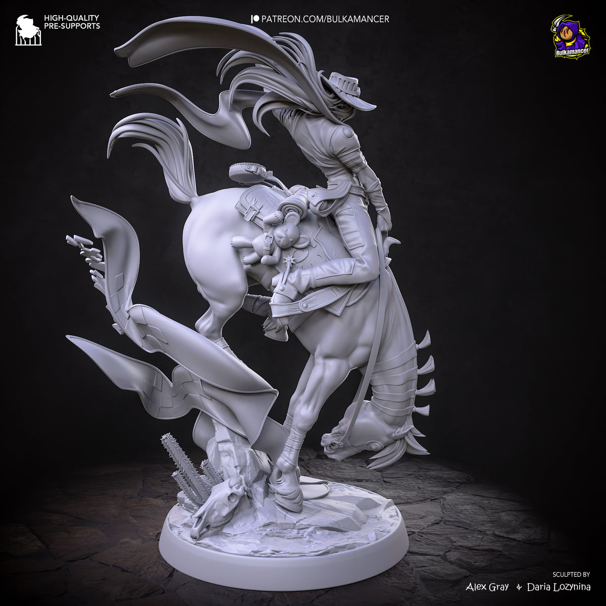 Ingeniero de escuadrón aerotransportado | Figura de kit de resina para garaje | Bulkamancer Sculpts