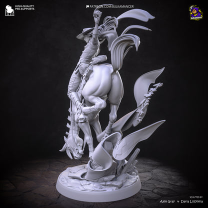 Ingeniero de escuadrón aerotransportado | Figura de kit de resina para garaje | Bulkamancer Sculpts
