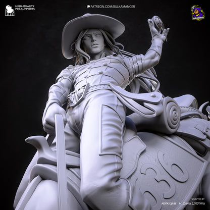 Ingeniero de escuadrón aerotransportado | Figura de kit de resina para garaje | Bulkamancer Sculpts
