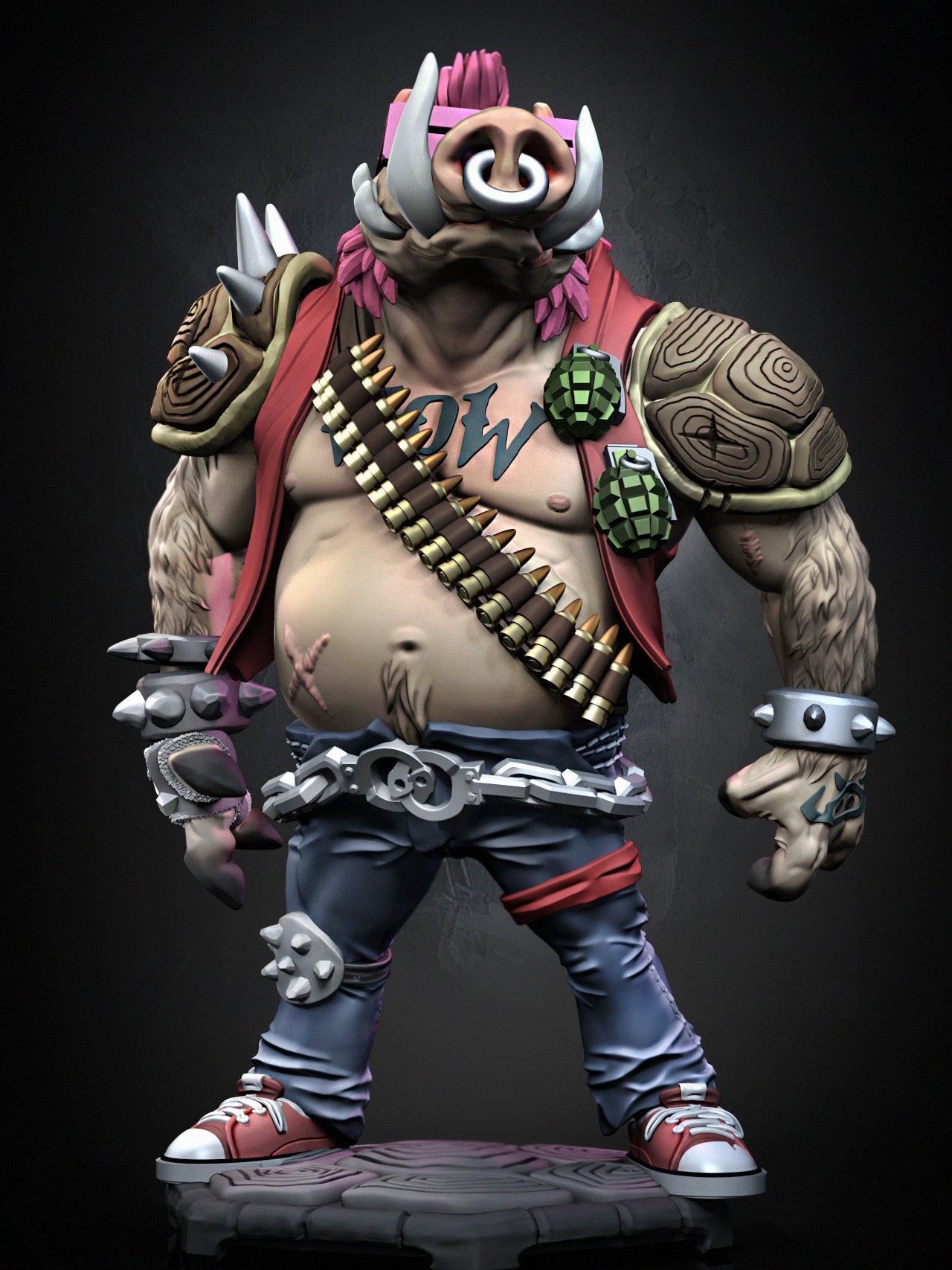 Beb the Pig | D&D TTRPG Miniature | Dragun Studios