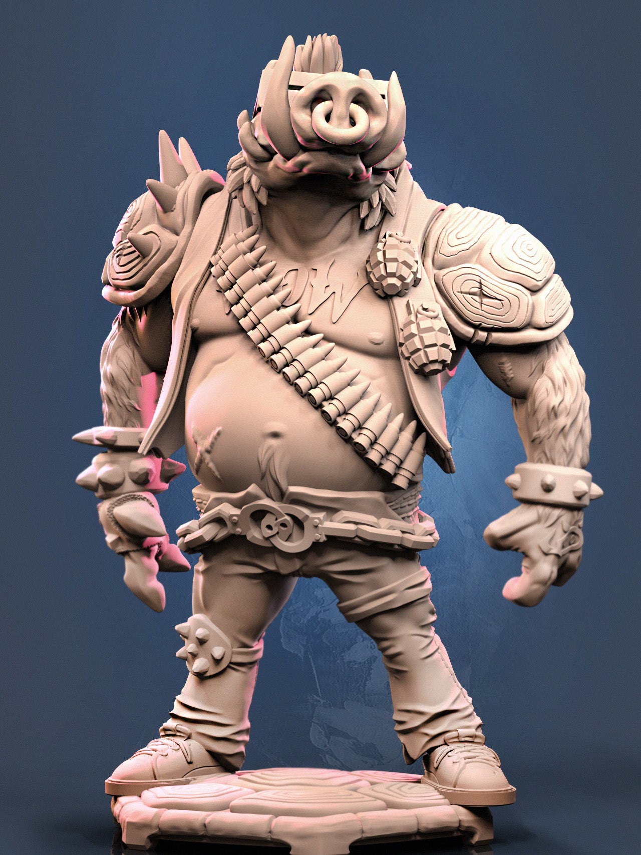 Beb the Pig | D&D TTRPG Miniature | Dragun Studios