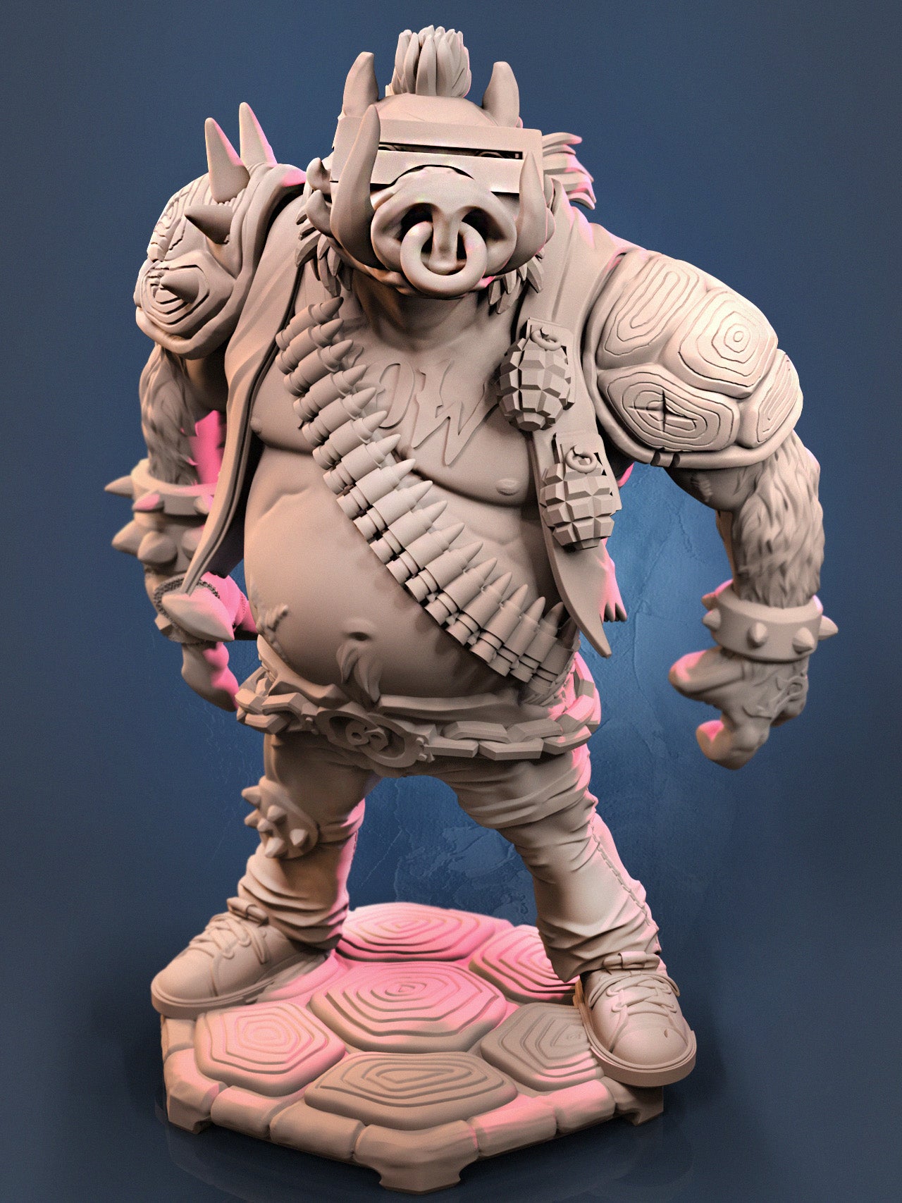 Beb the Pig | D&D TTRPG Miniature | Dragun Studios