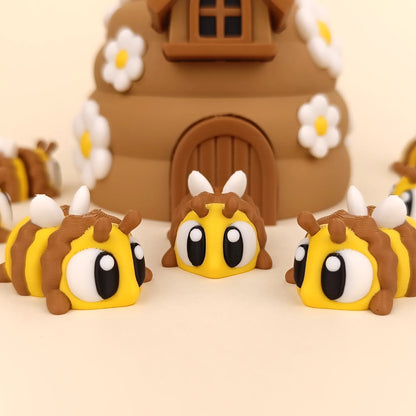 Flexi Bee & Beehive Playset | 3DGOB - Tattles Told 3D