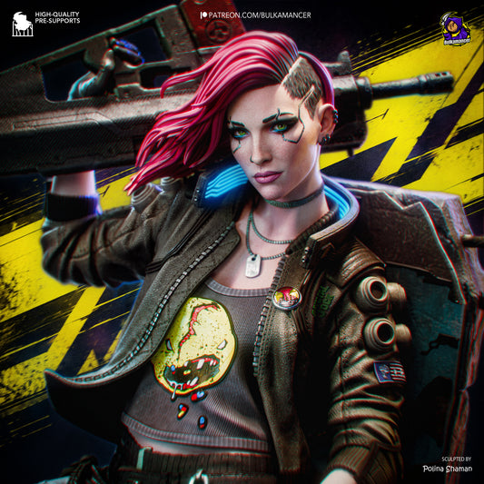 Blaze of Glory | Resin Garage Kit Figure | Bulkamancer Sculpts