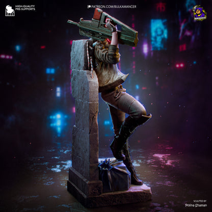 Ingeniero de escuadrón aerotransportado | Figura de kit de resina para garaje | Bulkamancer Sculpts