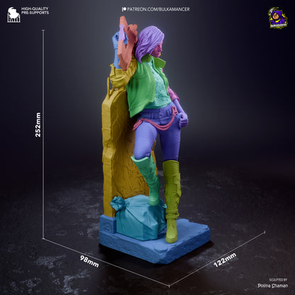 Ingeniero de escuadrón aerotransportado | Figura de kit de resina para garaje | Bulkamancer Sculpts