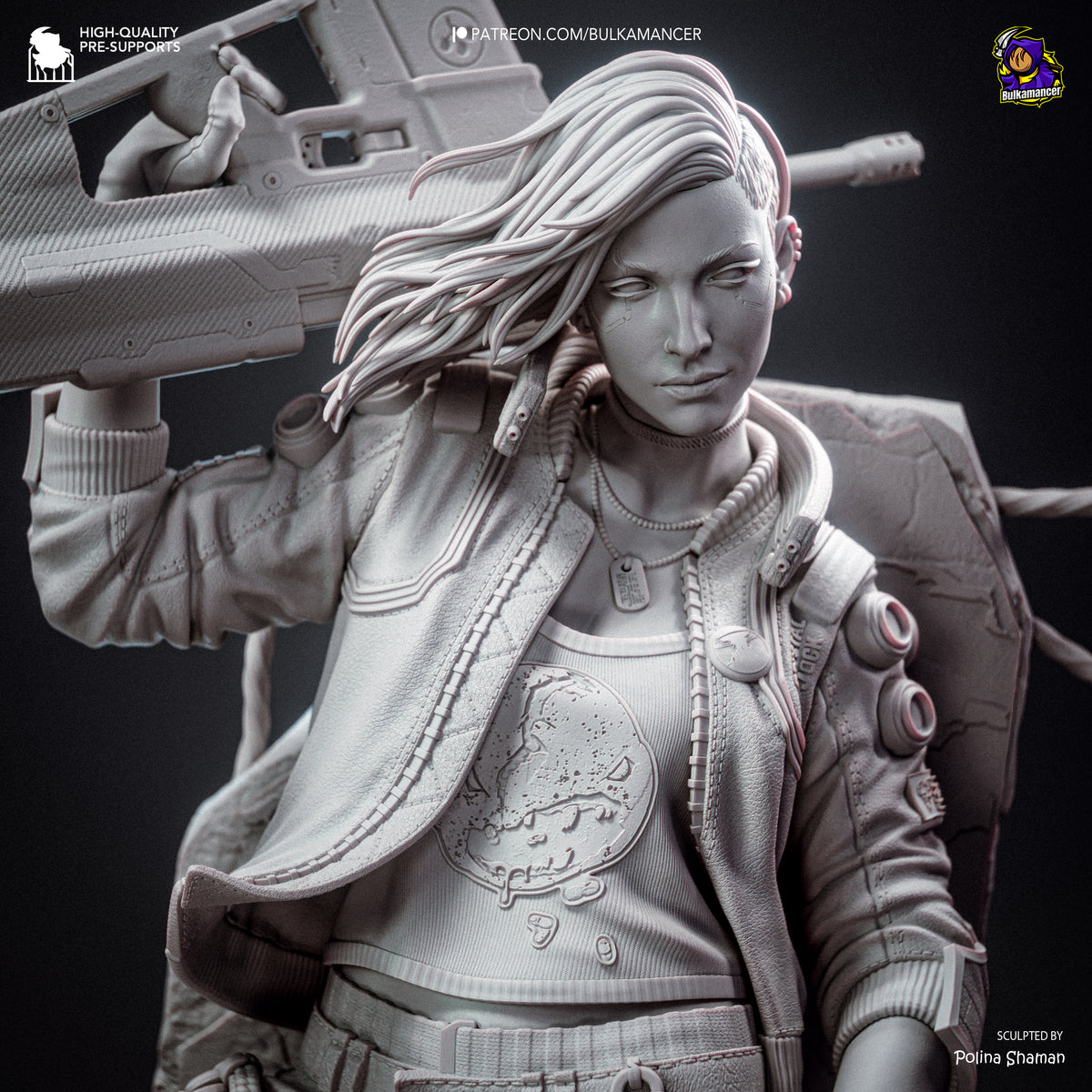 Ingeniero de escuadrón aerotransportado | Figura de kit de resina para garaje | Bulkamancer Sculpts