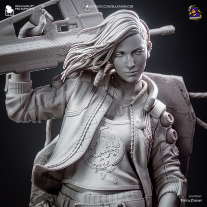 Ingeniero de escuadrón aerotransportado | Figura de kit de resina para garaje | Bulkamancer Sculpts