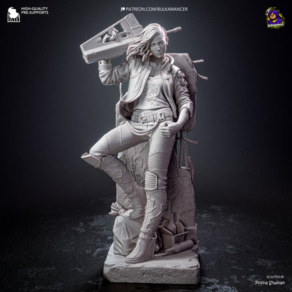 Ingeniero de escuadrón aerotransportado | Figura de kit de resina para garaje | Bulkamancer Sculpts