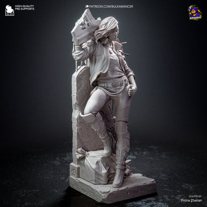 Ingeniero de escuadrón aerotransportado | Figura de kit de resina para garaje | Bulkamancer Sculpts