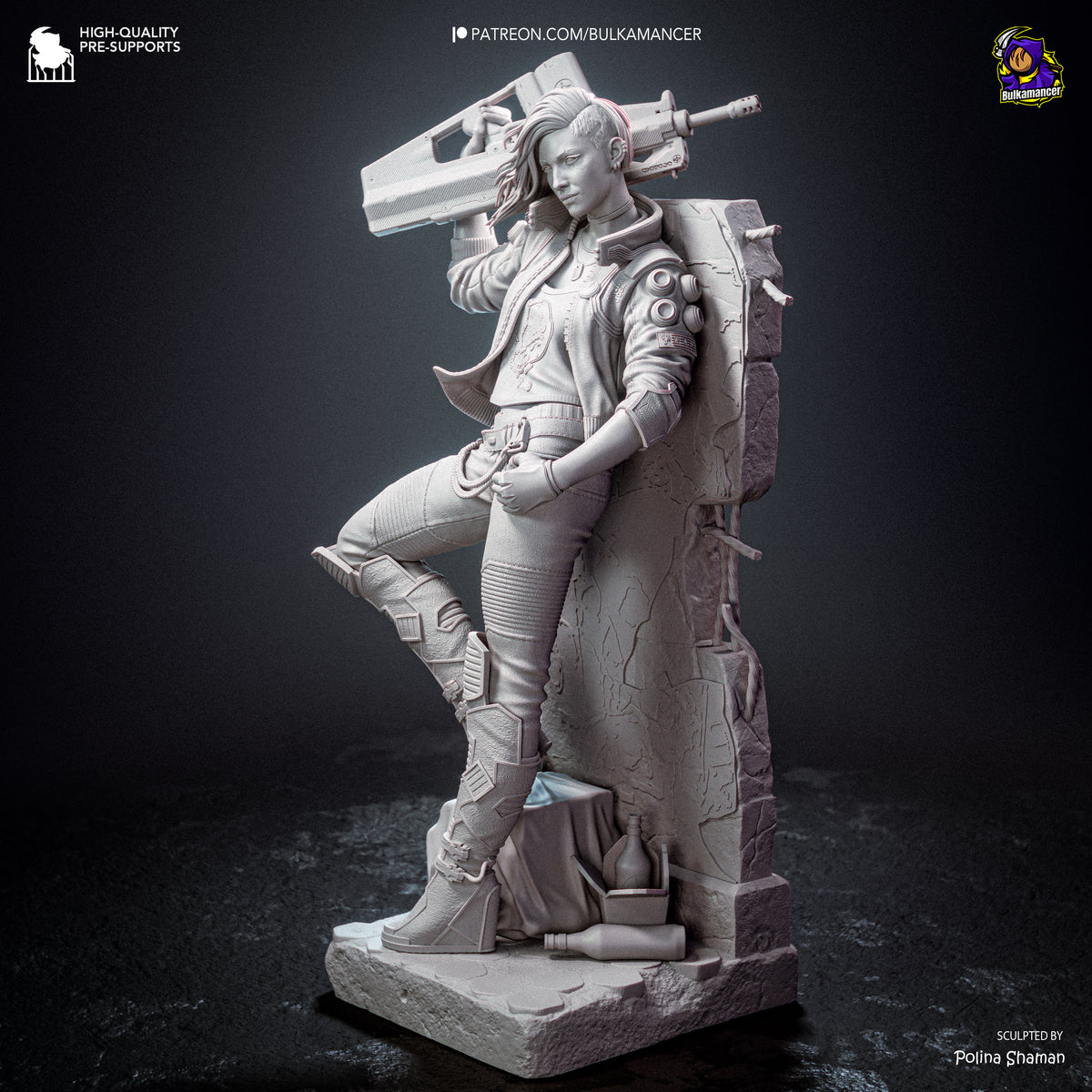 Ingeniero de escuadrón aerotransportado | Figura de kit de resina para garaje | Bulkamancer Sculpts