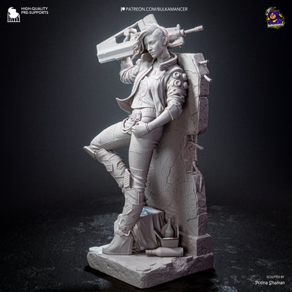 Ingeniero de escuadrón aerotransportado | Figura de kit de resina para garaje | Bulkamancer Sculpts