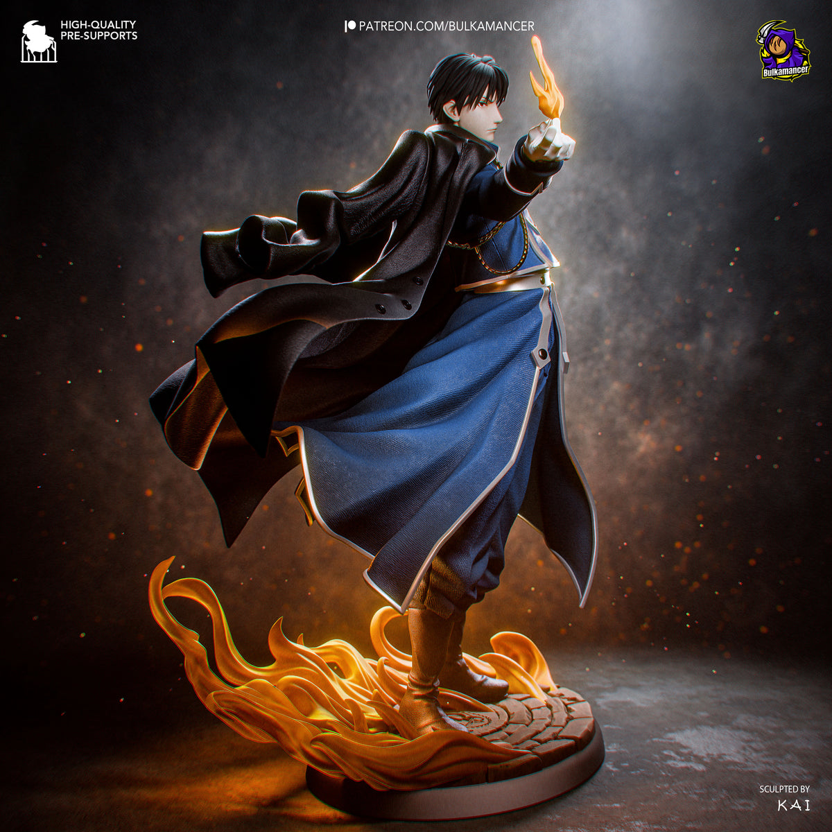 Ingeniero de escuadrón aerotransportado | Figura de kit de resina para garaje | Bulkamancer Sculpts