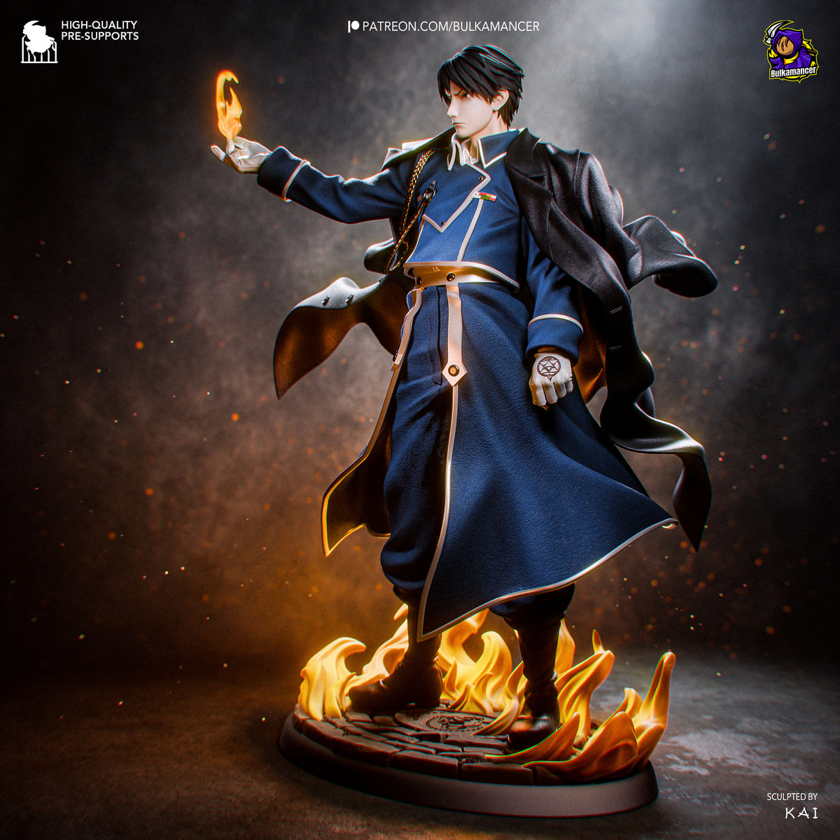 Ingeniero de escuadrón aerotransportado | Figura de kit de resina para garaje | Bulkamancer Sculpts