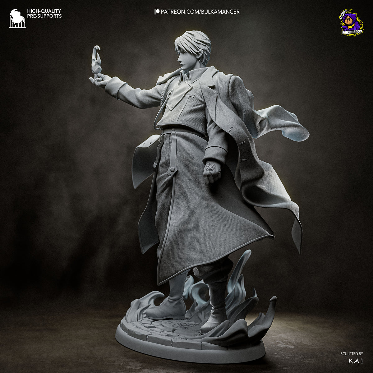 Ingeniero de escuadrón aerotransportado | Figura de kit de resina para garaje | Bulkamancer Sculpts