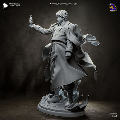 Ingeniero de escuadrón aerotransportado | Figura de kit de resina para garaje | Bulkamancer Sculpts