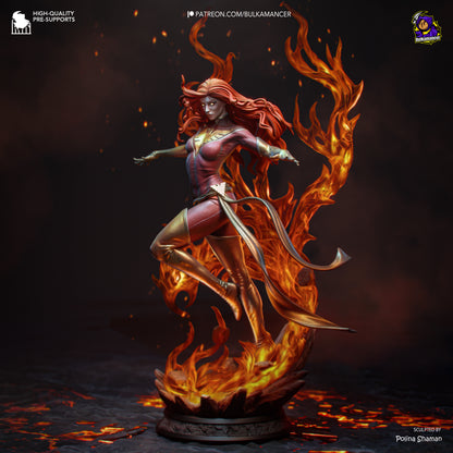 Blazing Rebirth | Resin Garage Kit Figure | Bulkamancer Sculpts