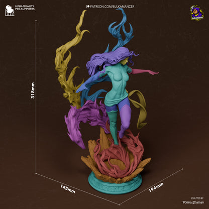 Blazing Rebirth | Resin Garage Kit Figure | Bulkamancer Sculpts