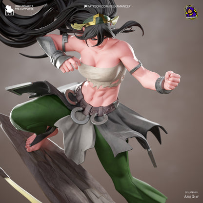 Blind Geomancer | Resin Garage Kit Figure | Bulkamancer Sculpts