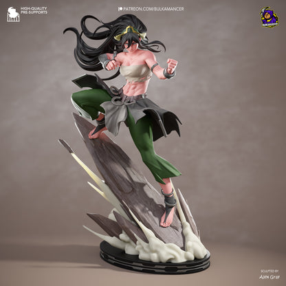 Blind Geomancer | Resin Garage Kit Figure | Bulkamancer Sculpts