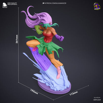 Blind Geomancer | Resin Garage Kit Figure | Bulkamancer Sculpts