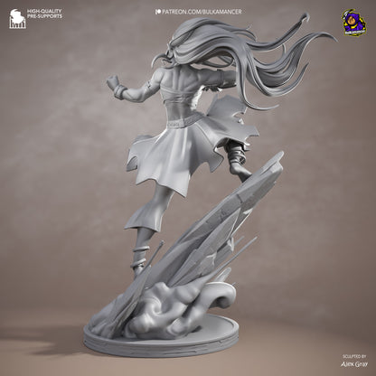 Blind Geomancer | Resin Garage Kit Figure | Bulkamancer Sculpts