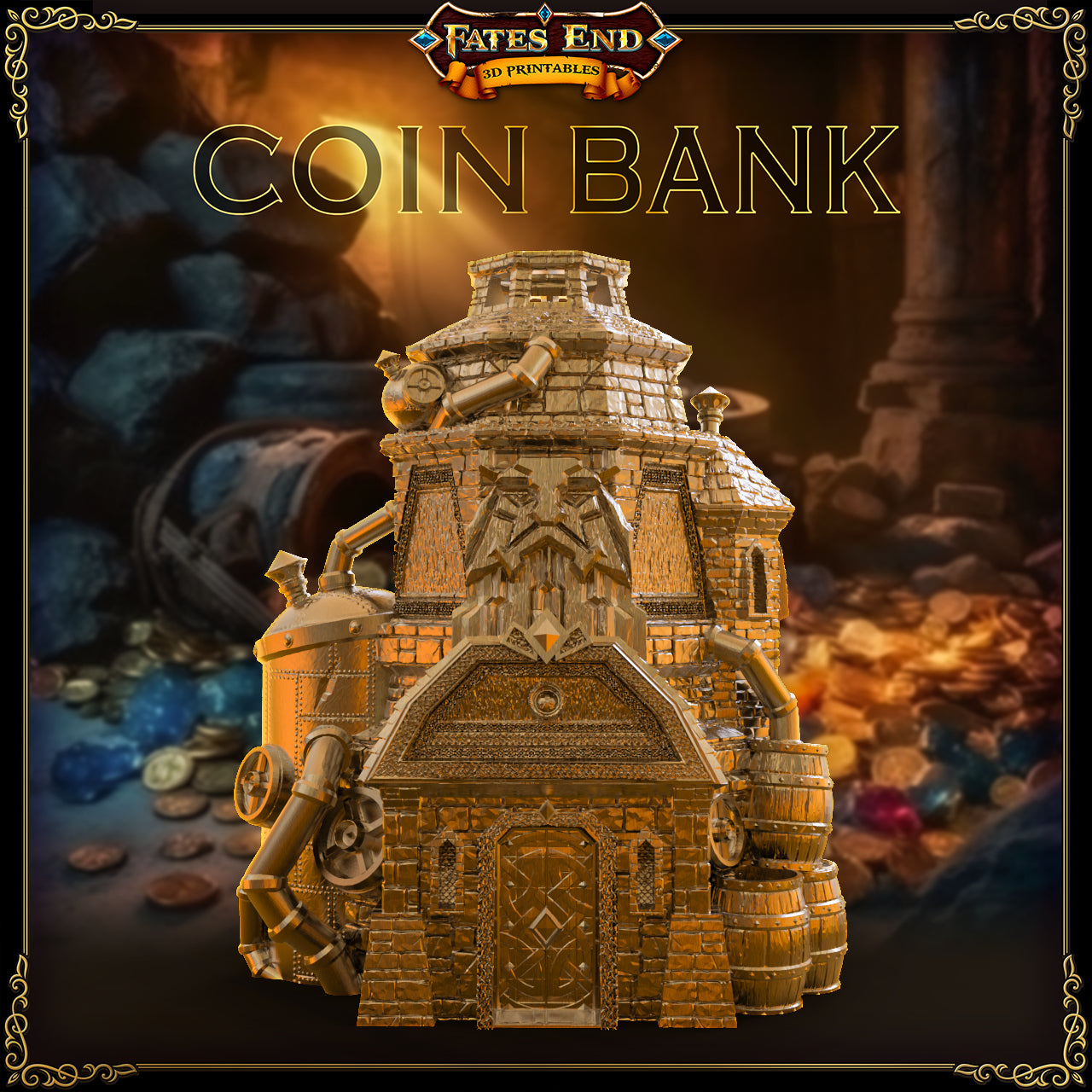 Coin Banks | TTRPG LARP Gaming Accessory | Fate's End