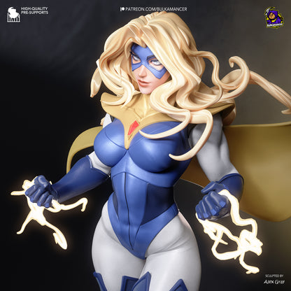 Cárdigan Brillante | Figura de resina Garage Kit | Bulkamancer Sculpts