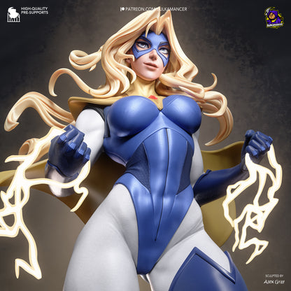 Cárdigan Brillante | Figura de resina Garage Kit | Bulkamancer Sculpts