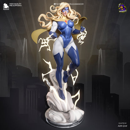Cárdigan Brillante | Figura de resina Garage Kit | Bulkamancer Sculpts