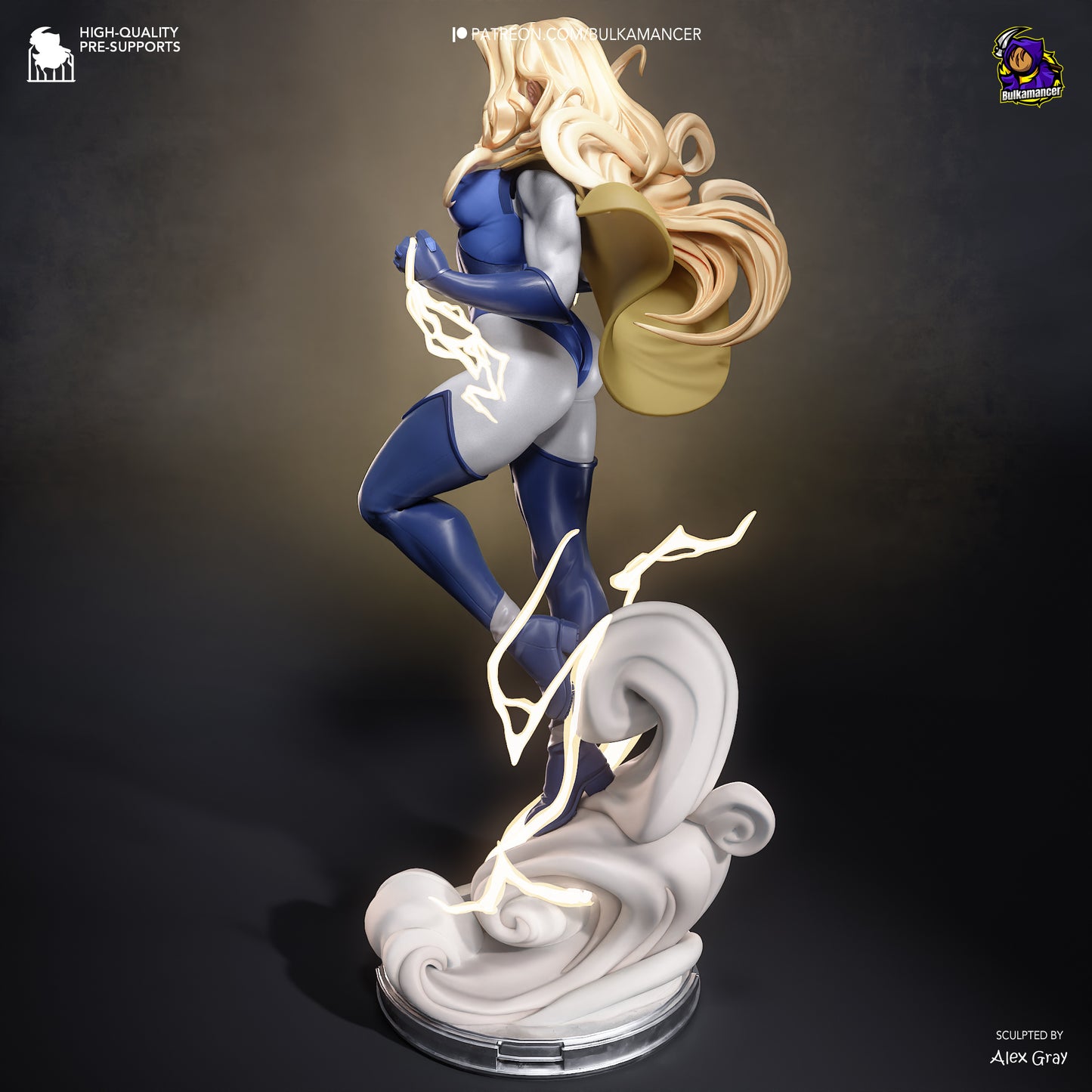 Cárdigan Brillante | Figura de resina Garage Kit | Bulkamancer Sculpts