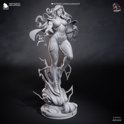 Cárdigan Brillante | Figura de resina Garage Kit | Bulkamancer Sculpts