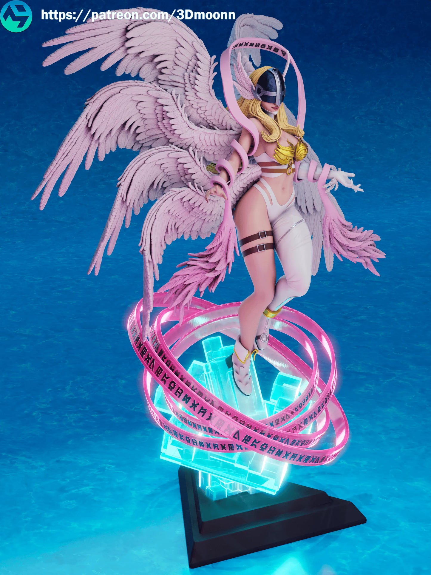 1:12 Digital Angel | Anime Resin Garage Kit | 3Dmoonn