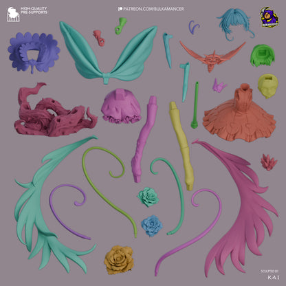 Card Catcher | Resin Garage Kit Figure | Bulkamancer Sculpts