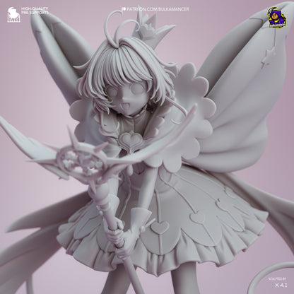 Card Catcher | Resin Garage Kit Figure | Bulkamancer Sculpts
